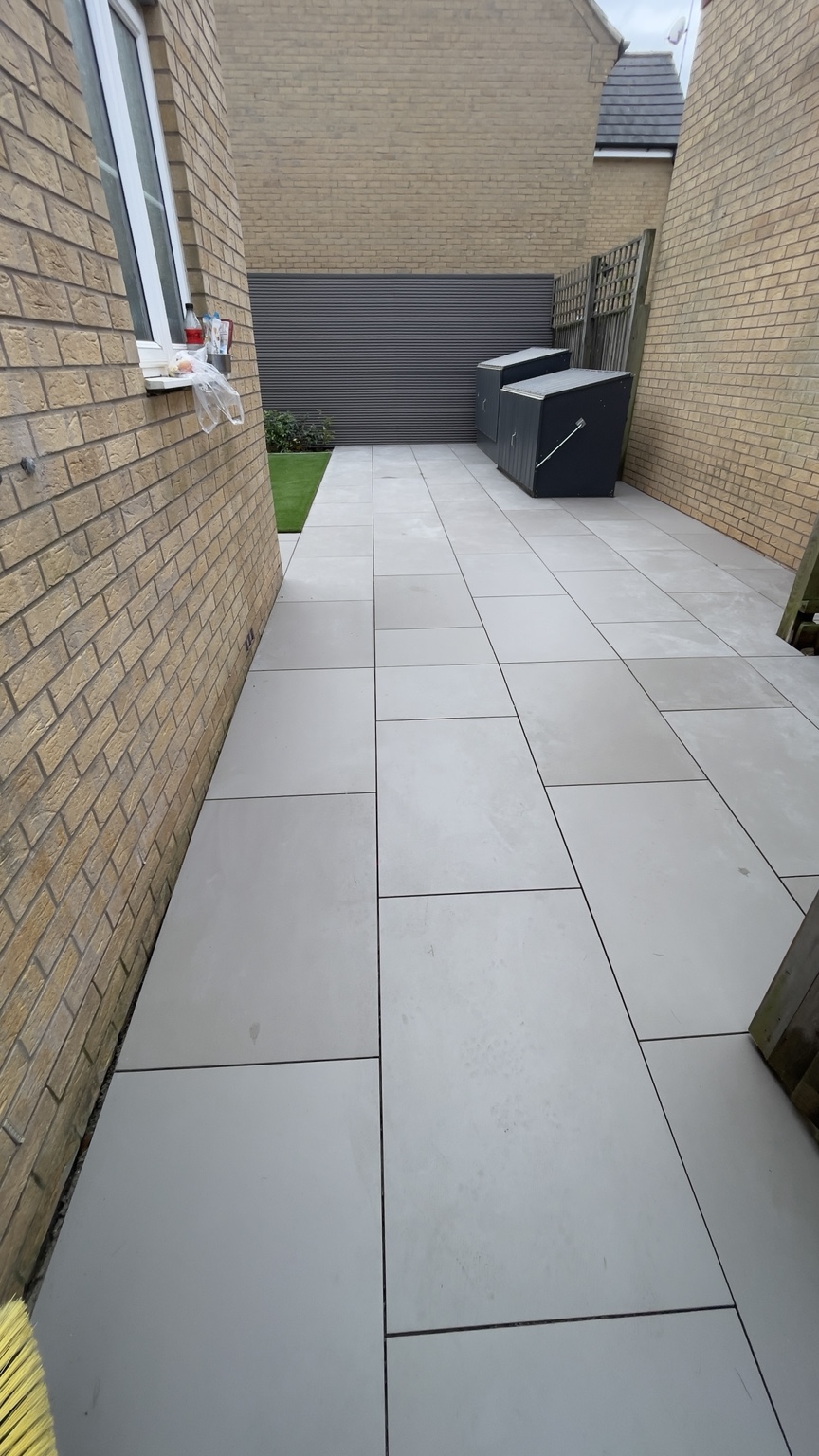 Inova Garden completed project showing driveways